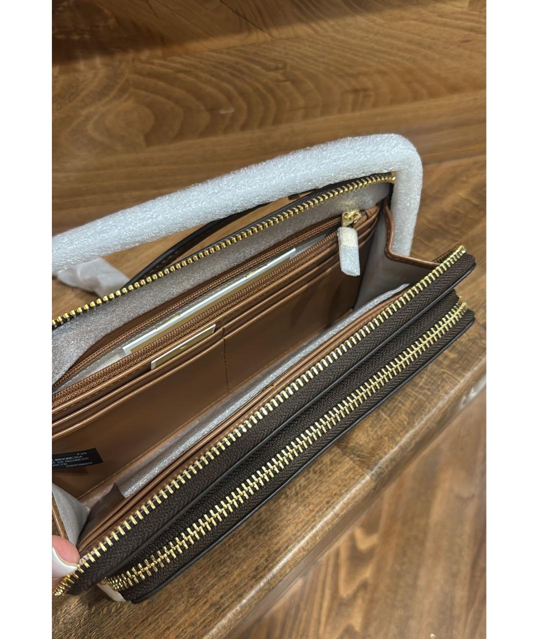 MICHAEL KORS Коричневая сумка через плечо, фото 4