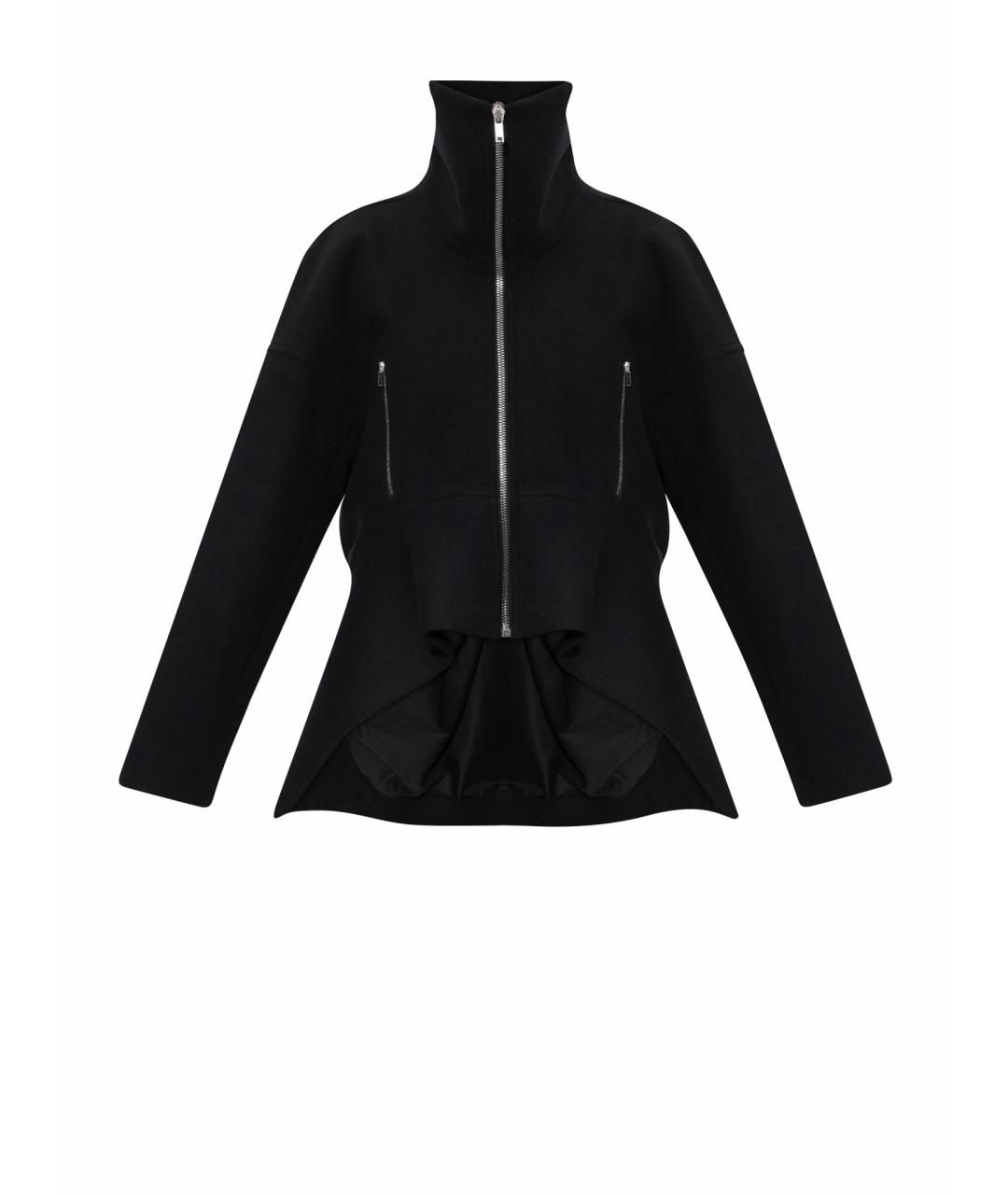 RICK OWENS Черная шерстяная куртка, фото 1