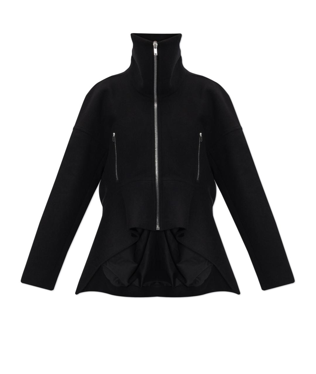 RICK OWENS Черная шерстяная куртка, фото 5