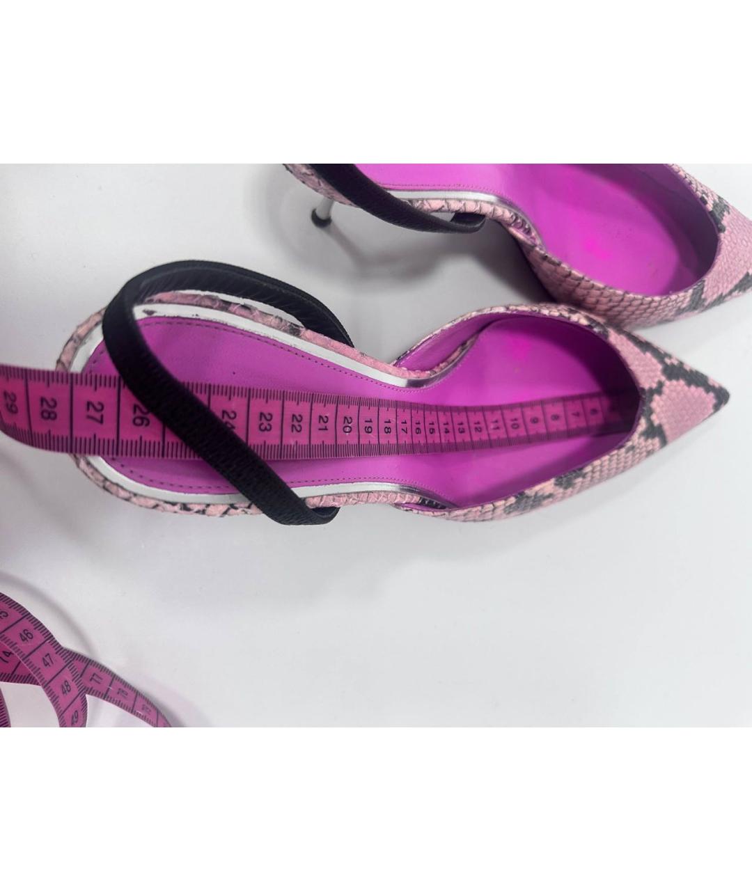 ERMANNO SCERVINO Мульти кожаные туфли, фото 7