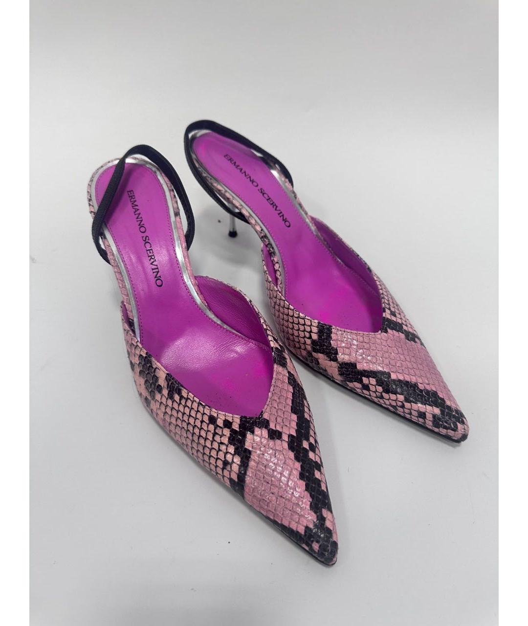 ERMANNO SCERVINO Мульти кожаные туфли, фото 2