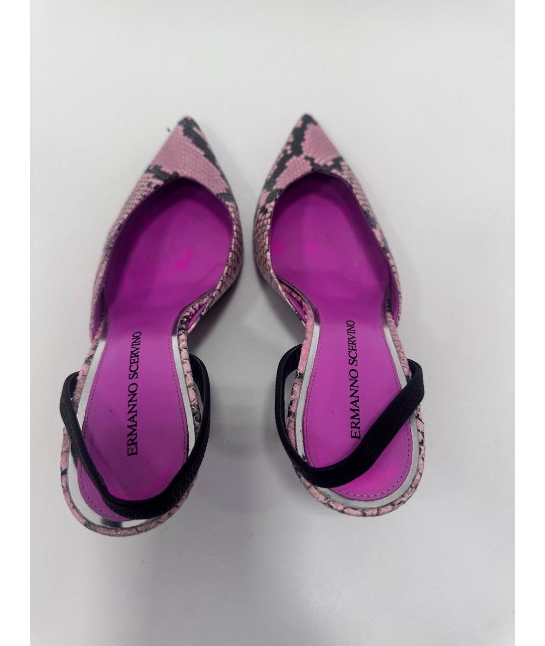 ERMANNO SCERVINO Мульти кожаные туфли, фото 3