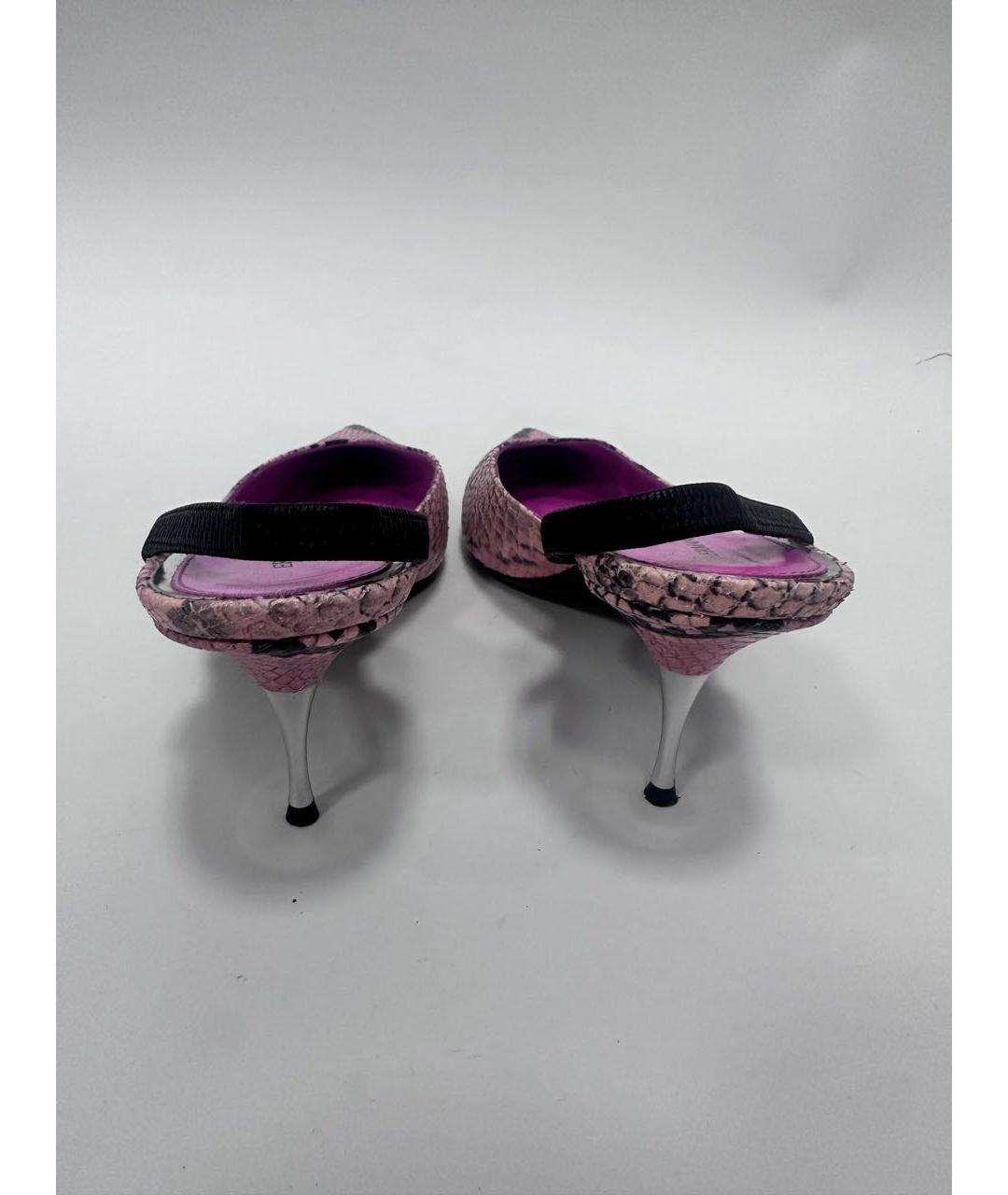 ERMANNO SCERVINO Мульти кожаные туфли, фото 4