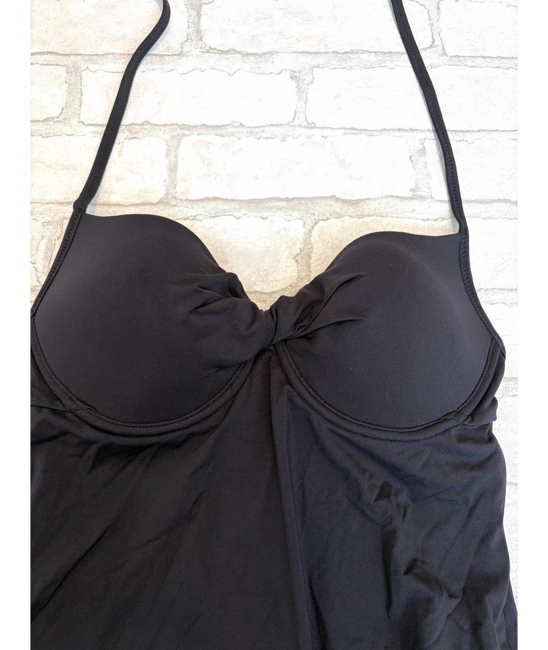 LA PERLA Черный полиэстеровый купальник, фото 3