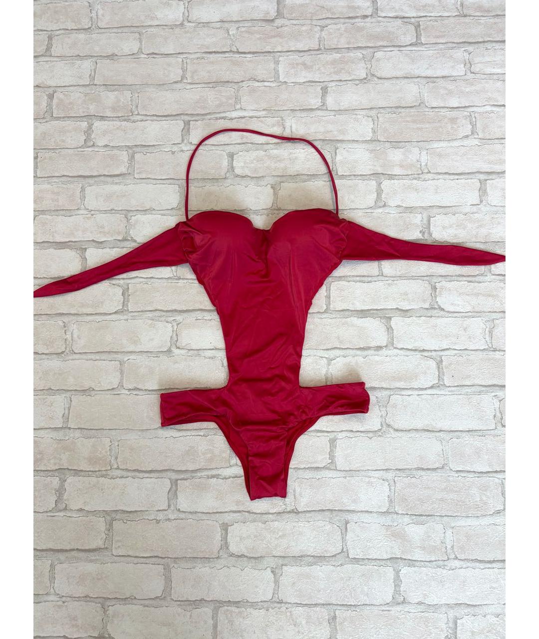 LA PERLA Красный полиэстеровый купальник, фото 2