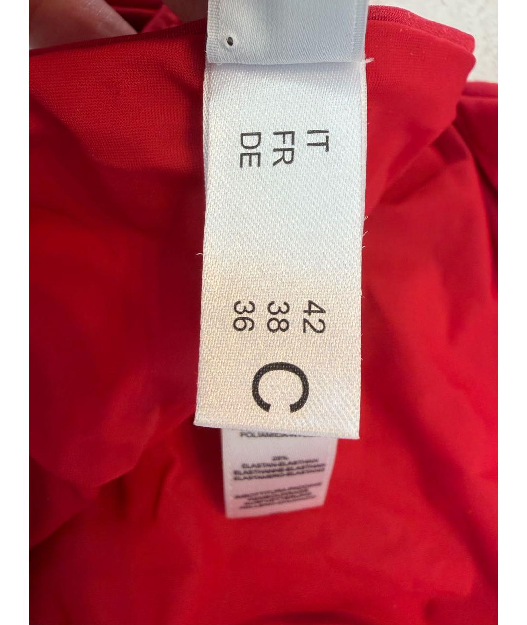 LA PERLA Красный полиэстеровый купальник, фото 7