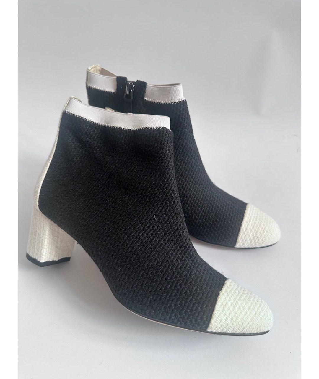 CHANEL Мульти текстильные ботильоны, фото 6