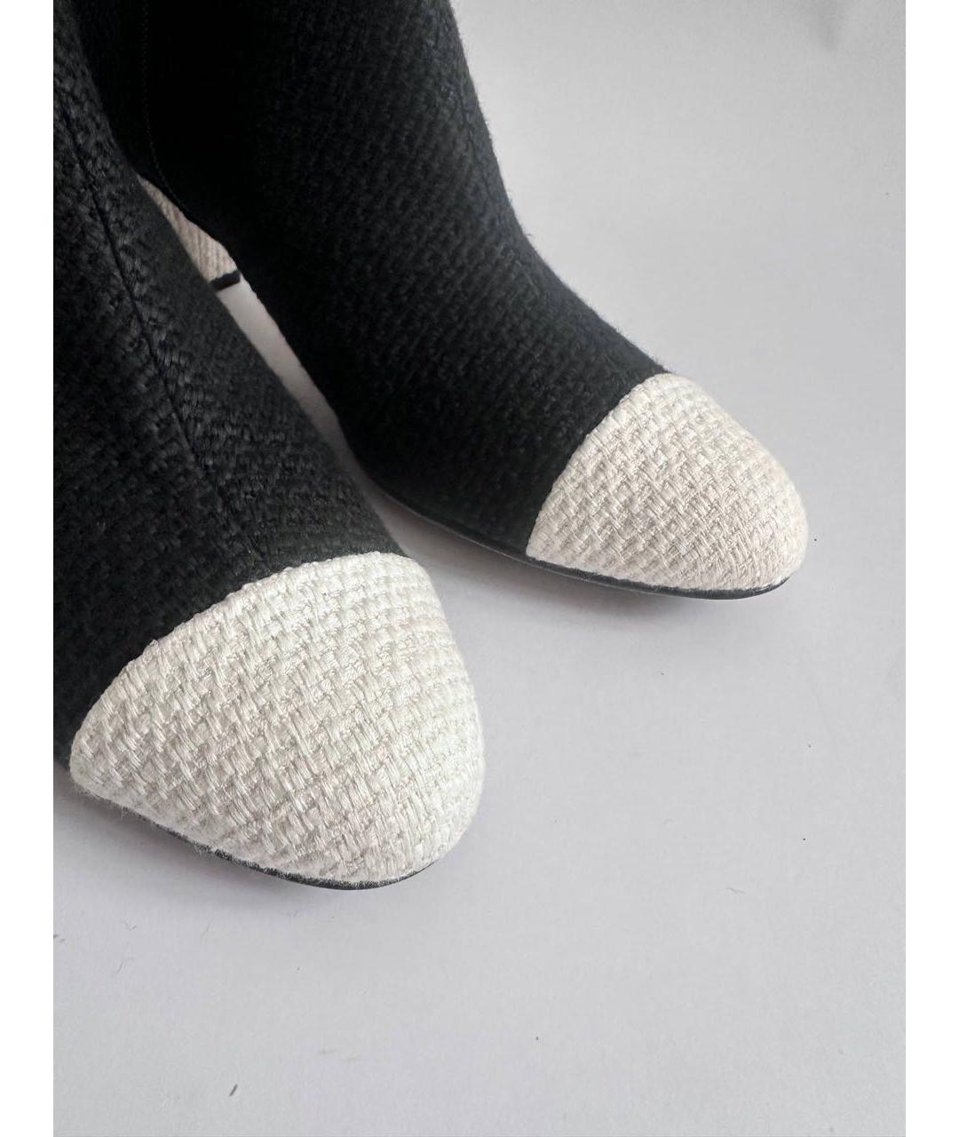 CHANEL Мульти текстильные ботильоны, фото 8