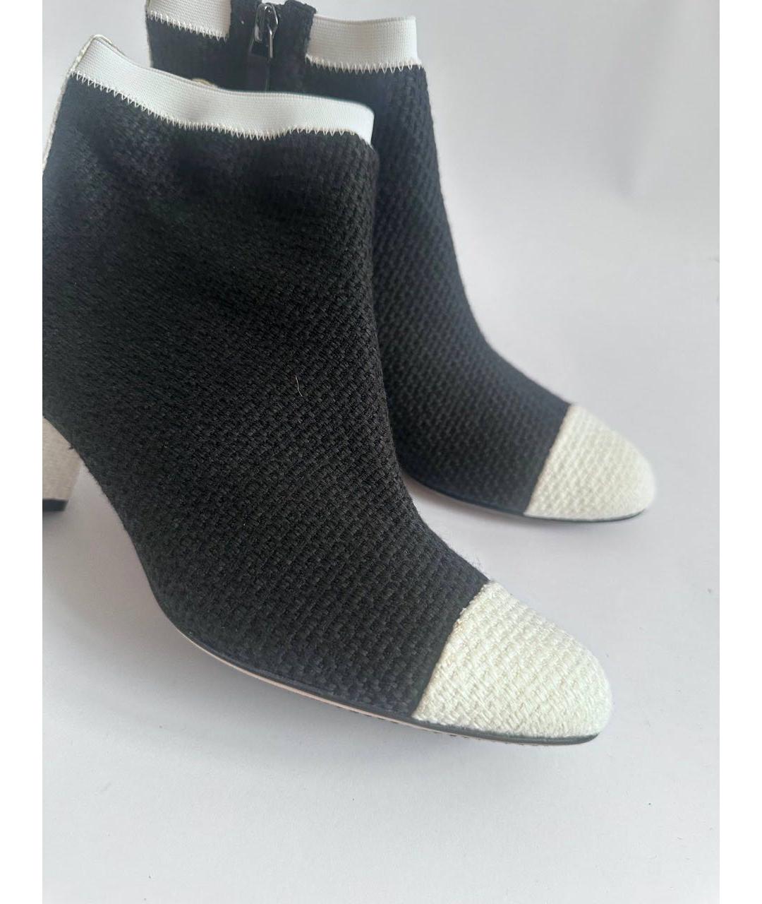 CHANEL Мульти текстильные ботильоны, фото 7