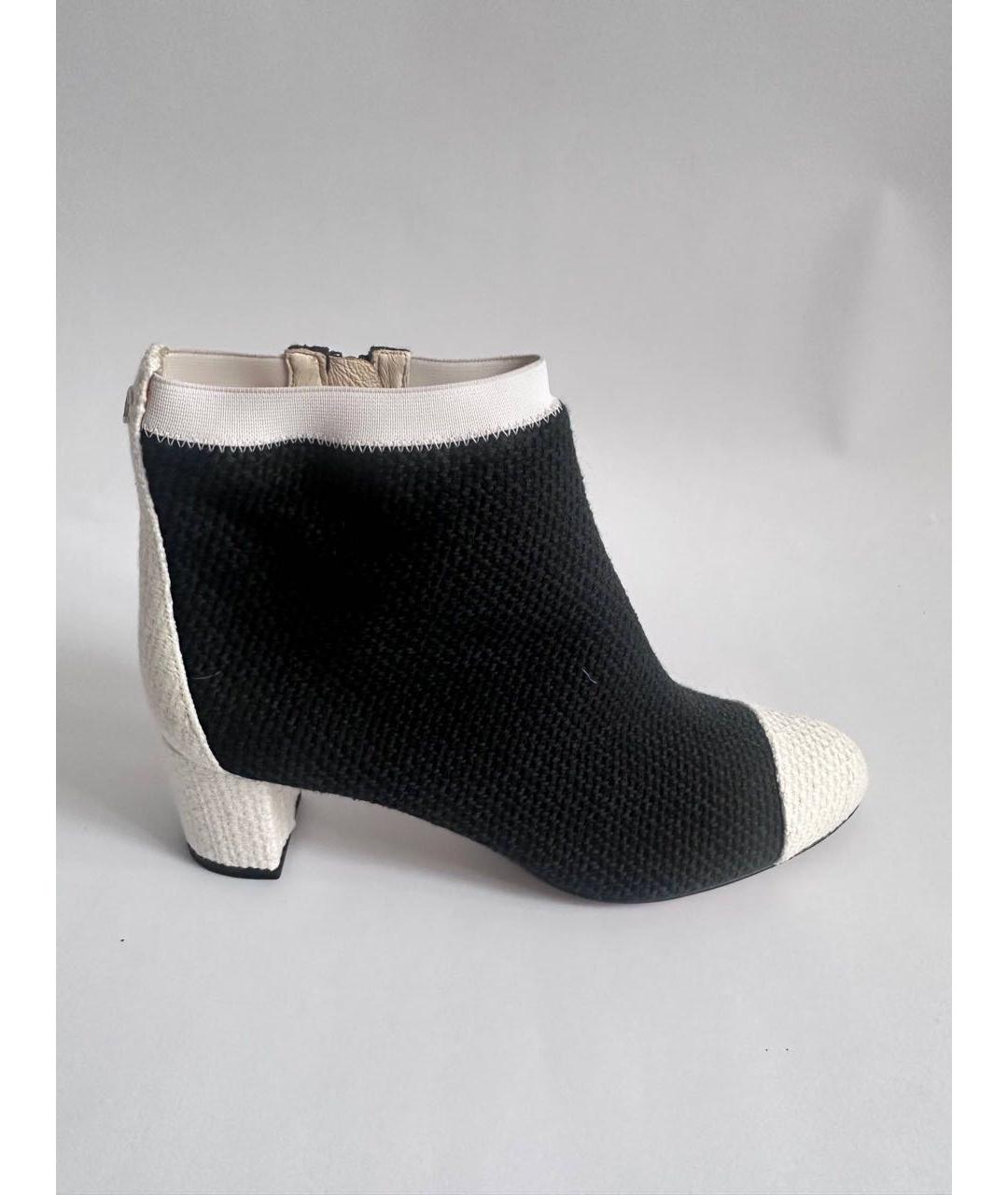 CHANEL Мульти текстильные ботильоны, фото 9