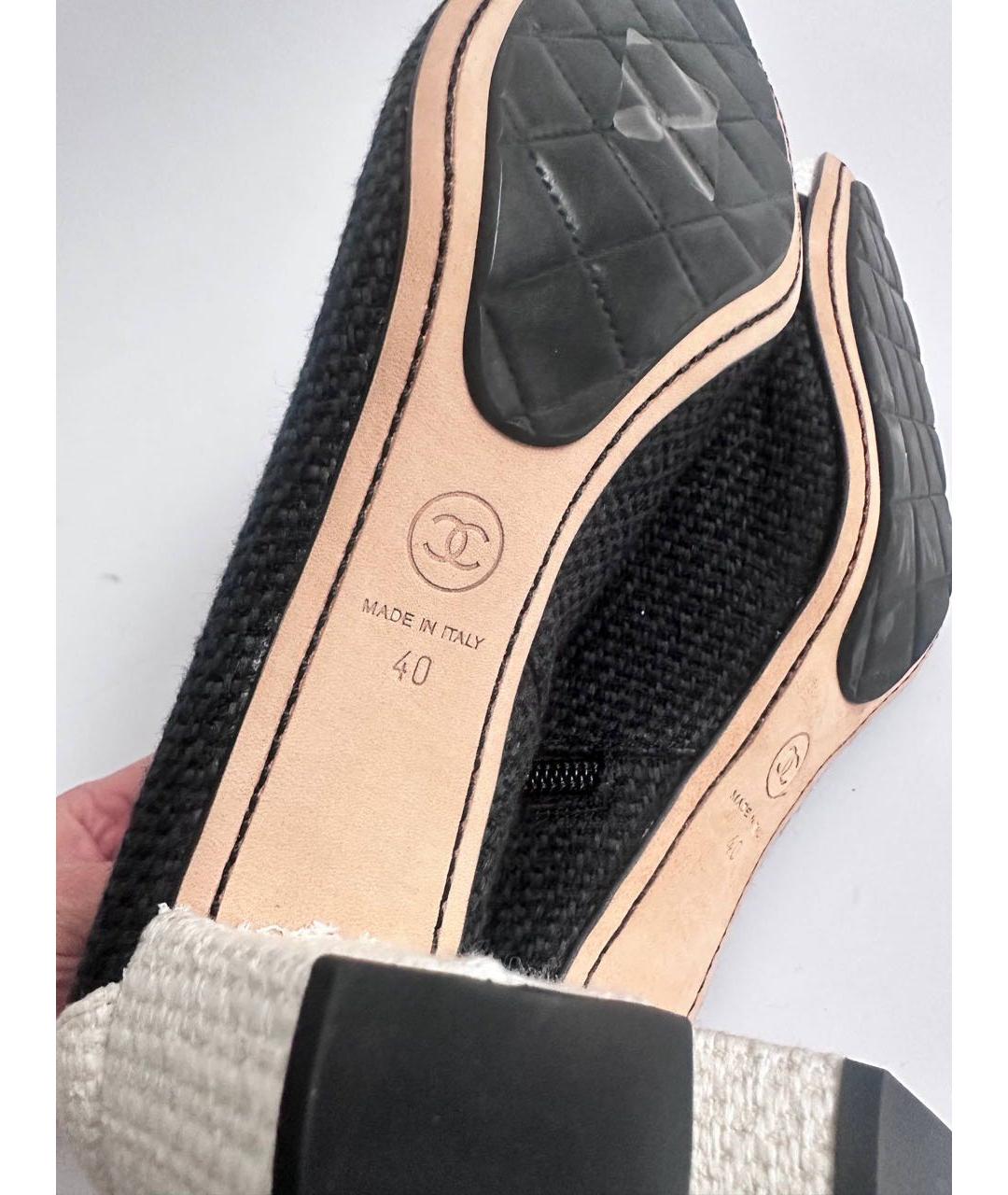 CHANEL Мульти текстильные ботильоны, фото 4