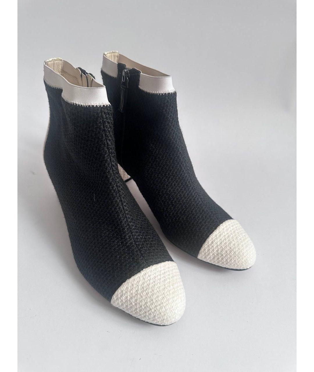 CHANEL Мульти текстильные ботильоны, фото 2