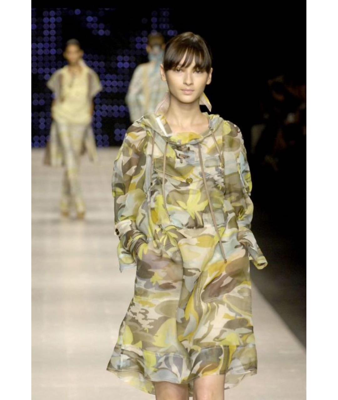 MISSONI Мульти шелковая блузы, фото 4