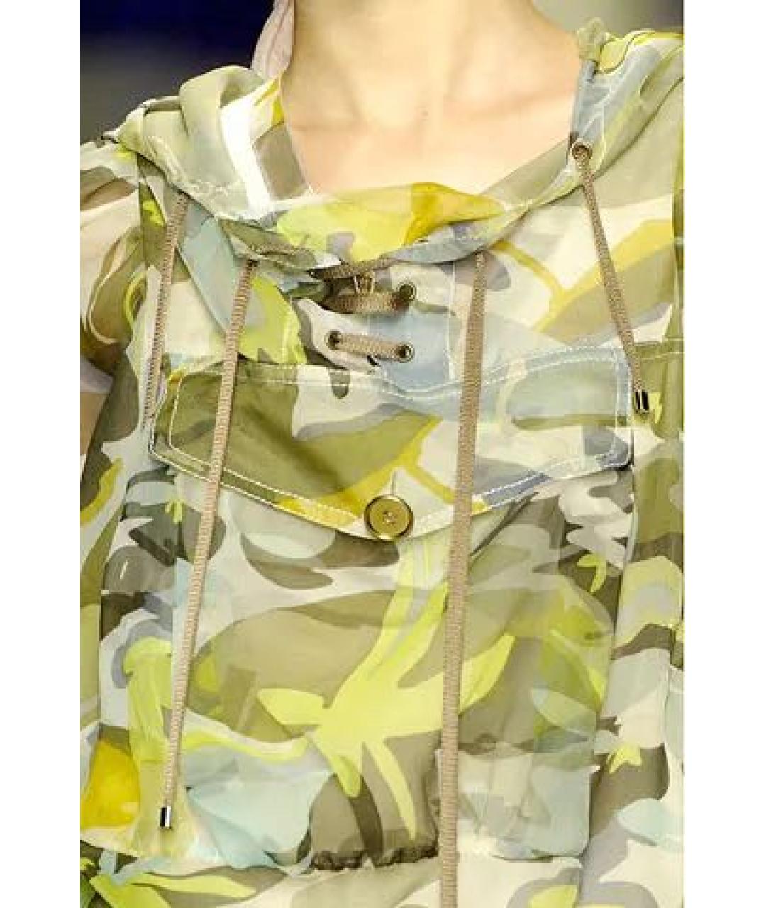 MISSONI Мульти шелковая блузы, фото 7