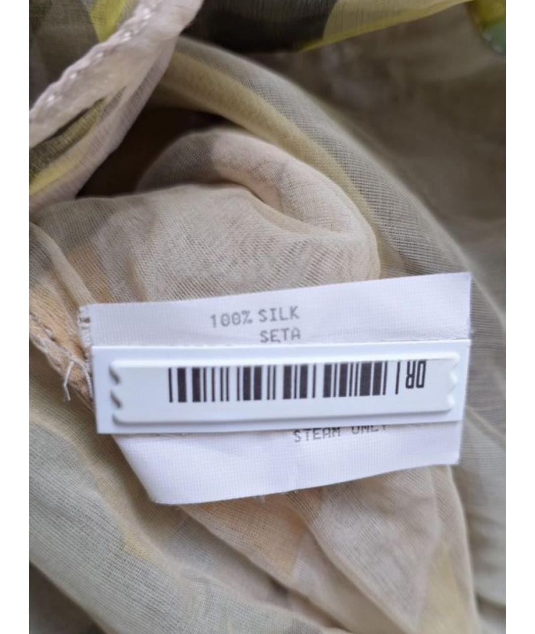 MISSONI Мульти шелковая блузы, фото 6