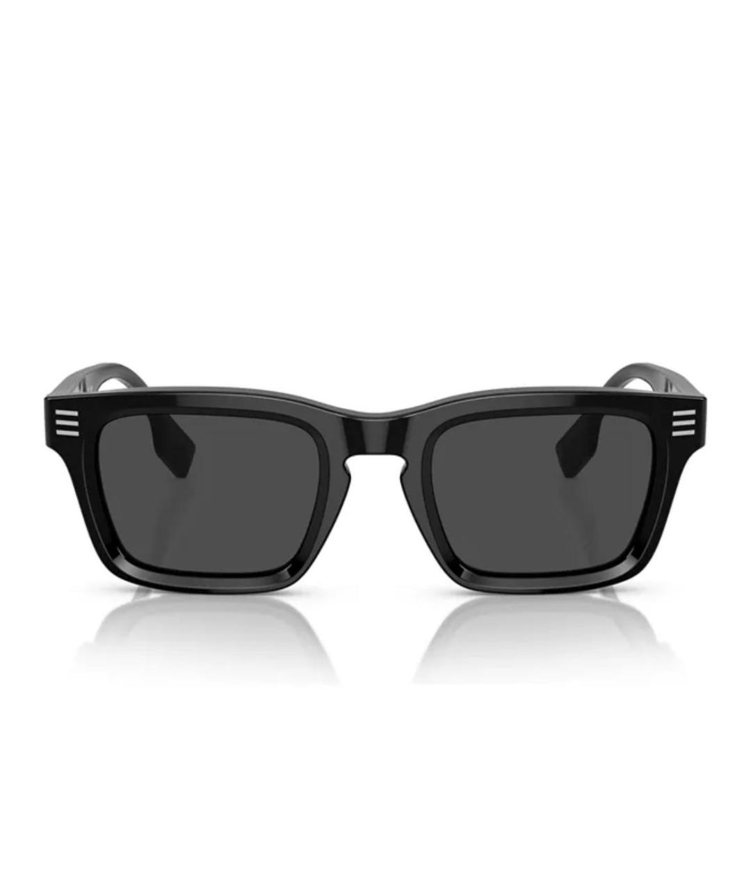 BURBERRY Черные солнцезащитные очки, фото 2