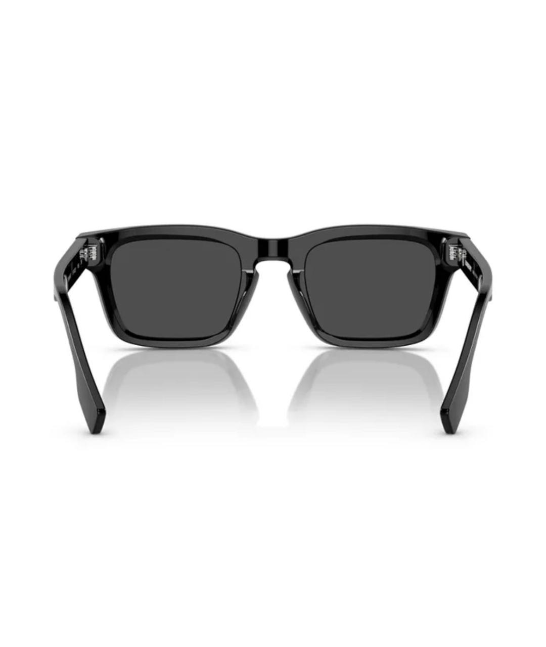 BURBERRY Черные солнцезащитные очки, фото 4