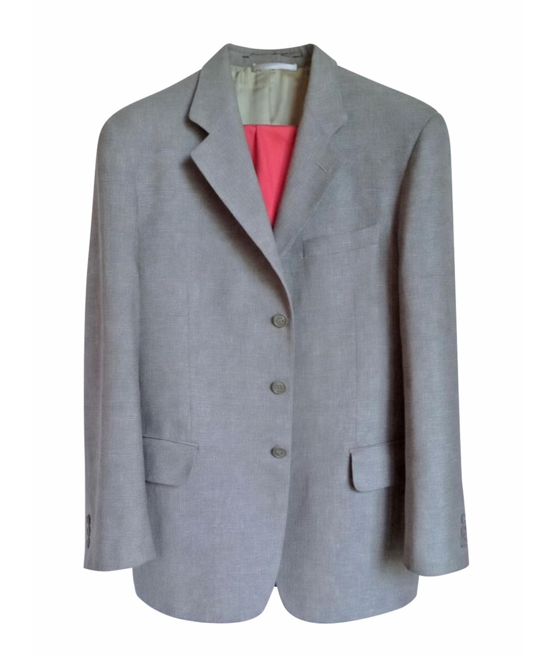 ETRO Бежевый шерстяной пиджак, фото 1