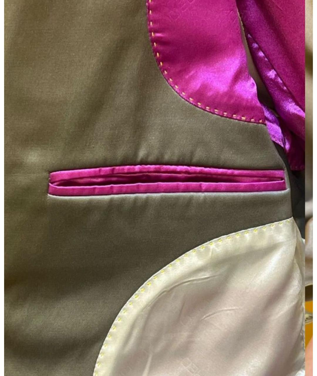 DSQUARED2 Серый хлопковый пиджак, фото 6