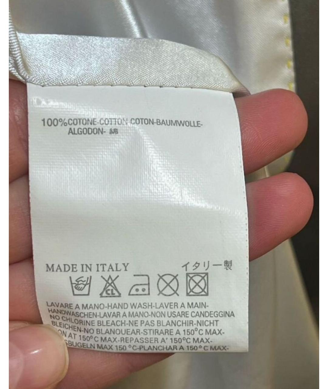 DSQUARED2 Серый хлопковый пиджак, фото 5