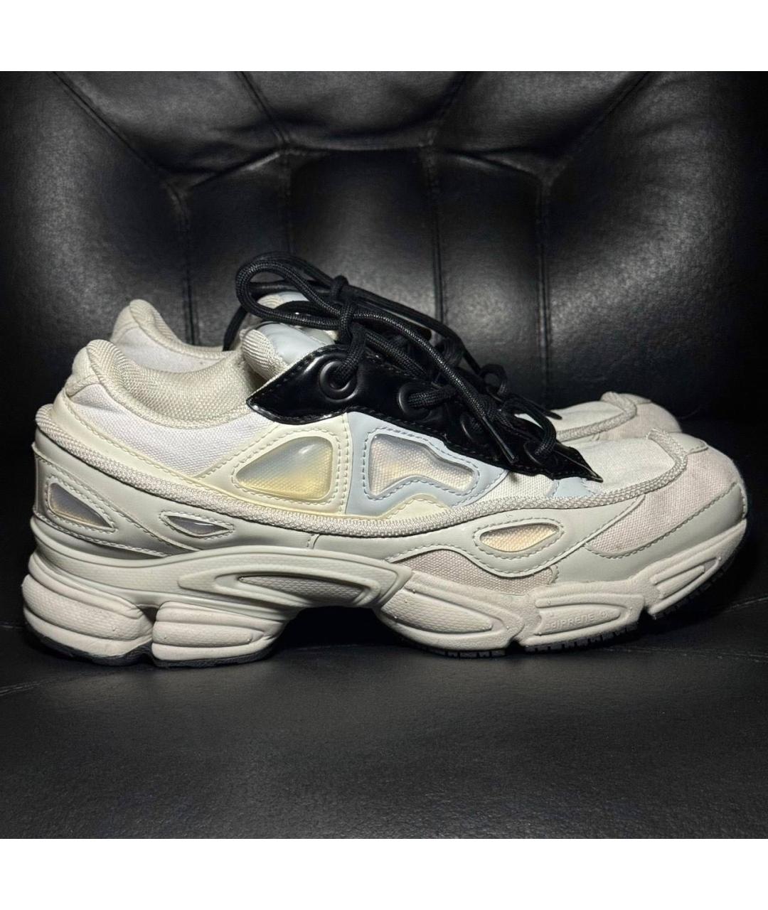 ADIDAS X RAF SIMONS Белые текстильные кроссовки, фото 9