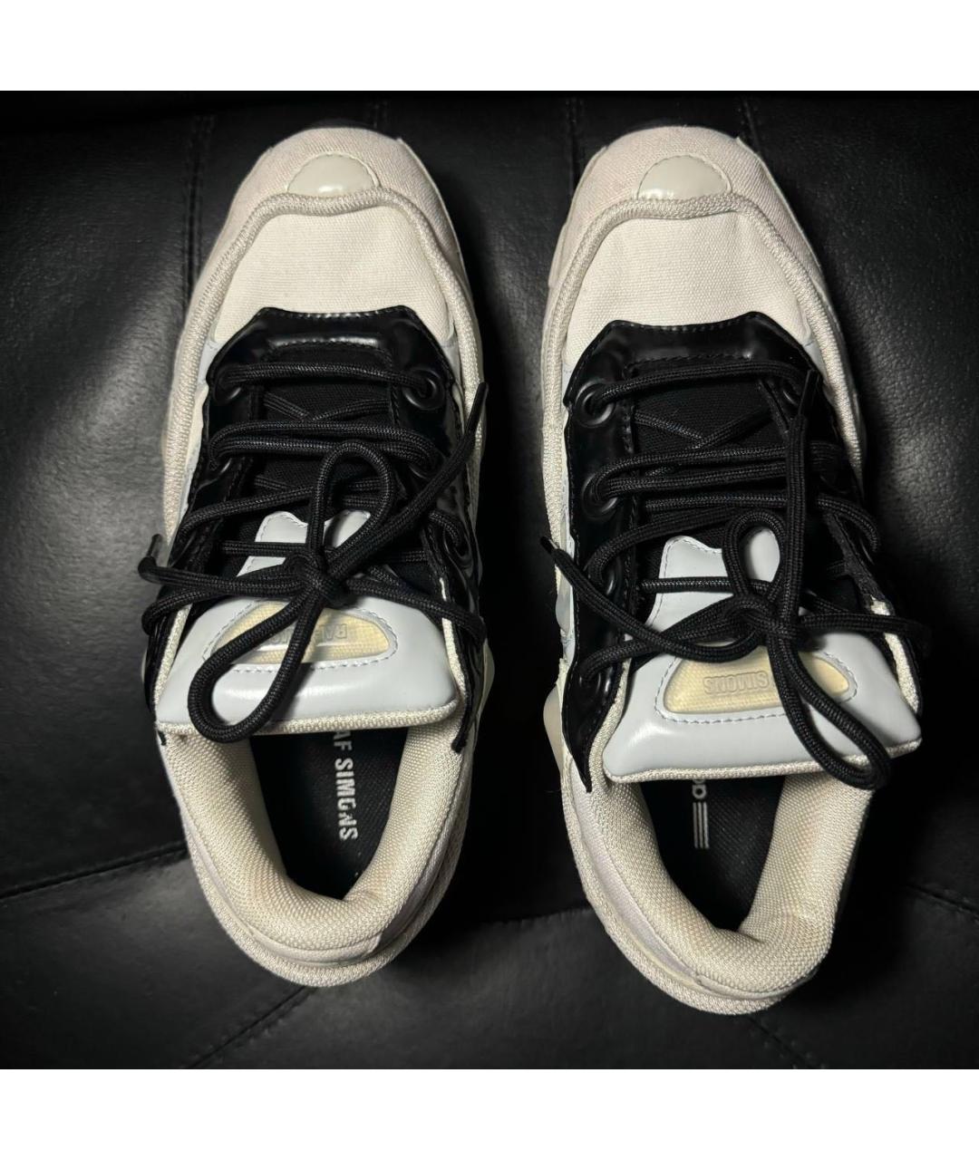 ADIDAS X RAF SIMONS Белые текстильные кроссовки, фото 5