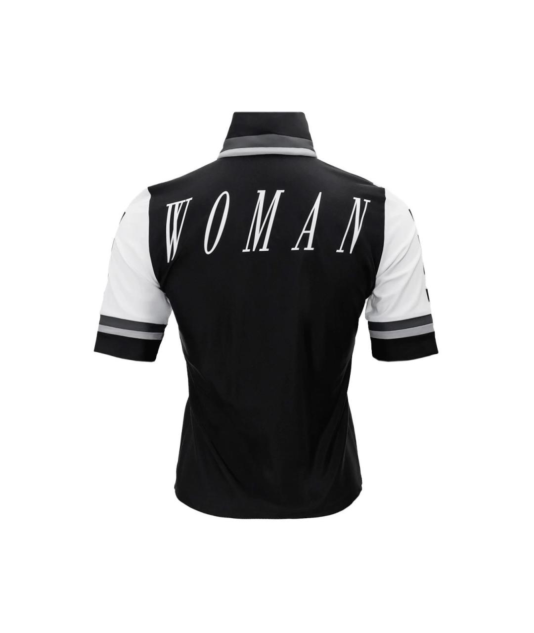 OFF-WHITE Черная полиамидовая футболка, фото 2