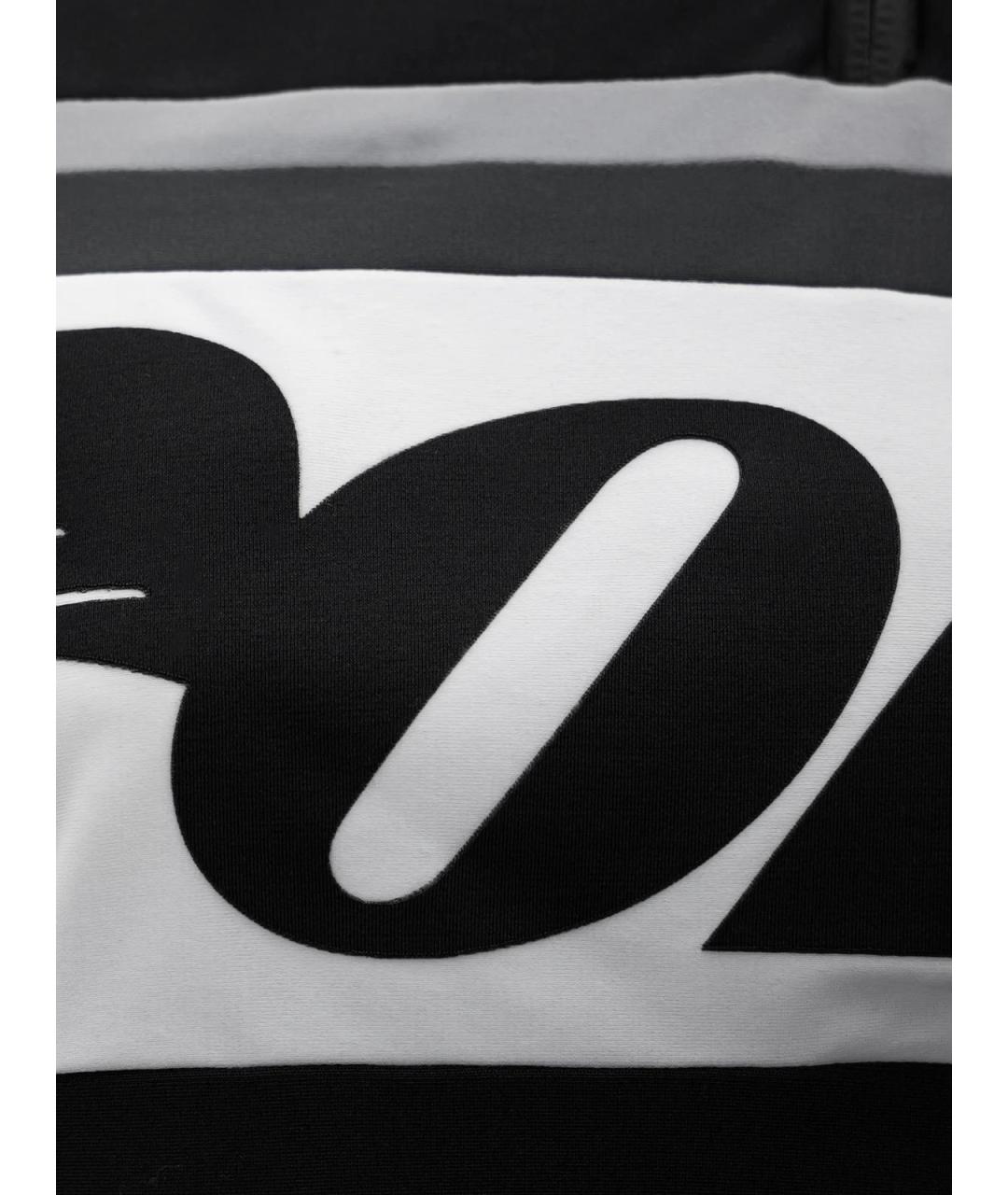 OFF-WHITE Черная полиамидовая футболка, фото 3