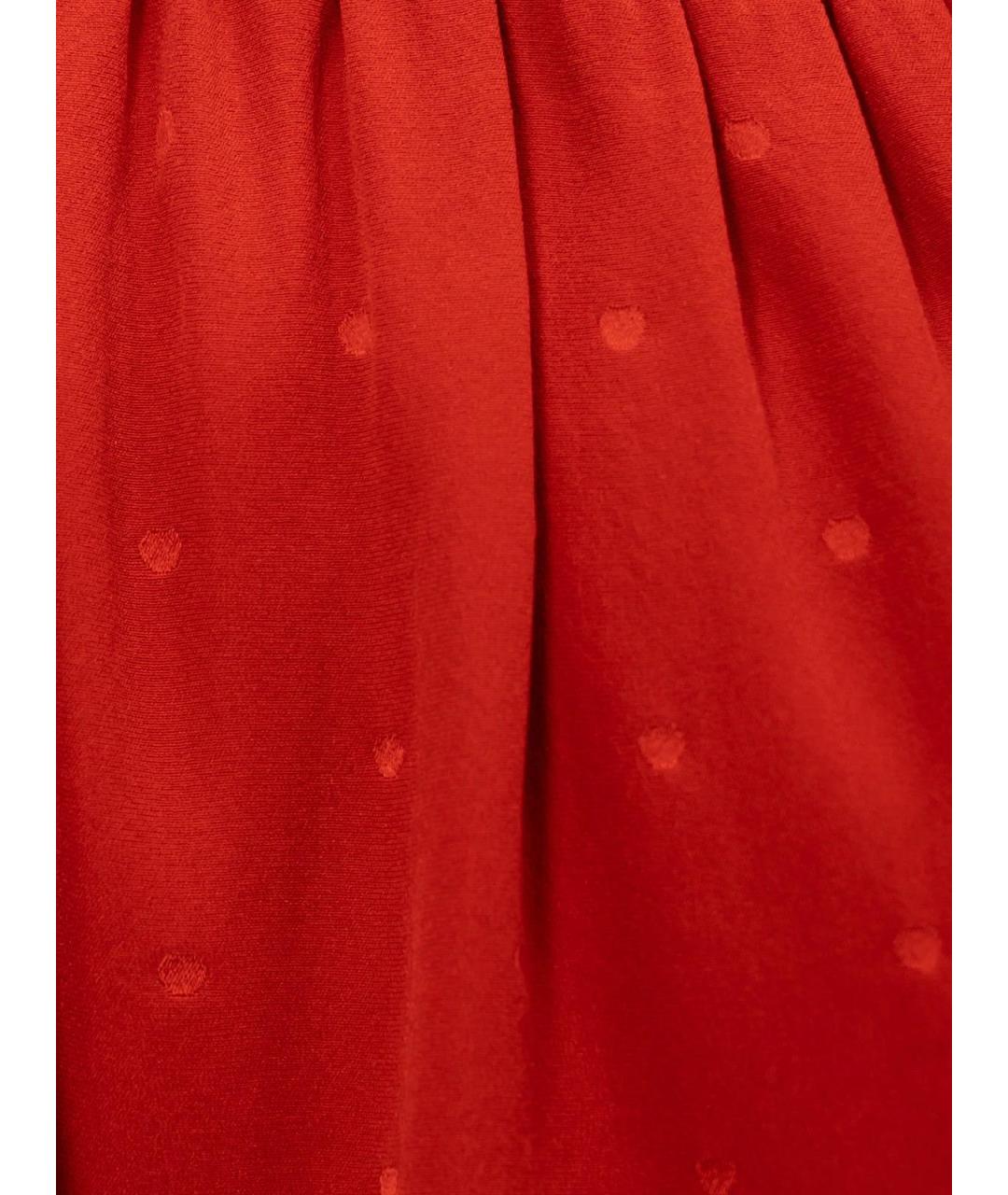 MAGDA BUTRYM Красная шелковая блузы, фото 4