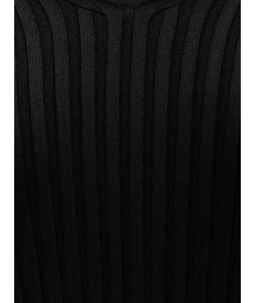 JACQUEMUS Черный вискозный джемпер / свитер, фото 3