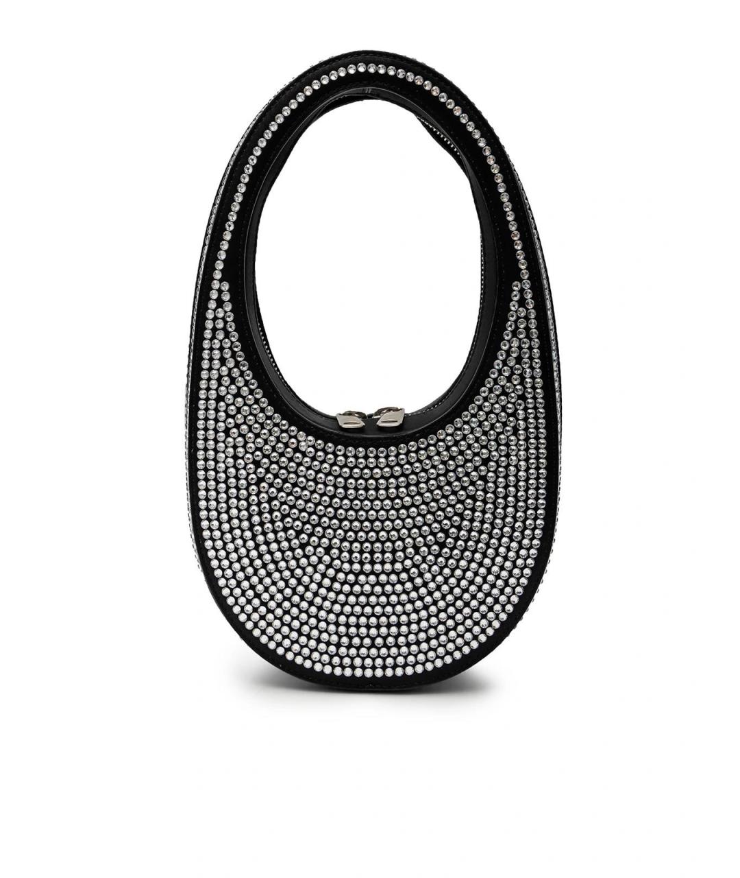 COPERNI Черная кожаная сумка с короткими ручками, фото 3