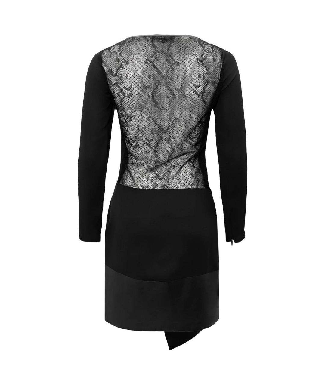 GUCCI Черное вискозное повседневное платье, фото 2