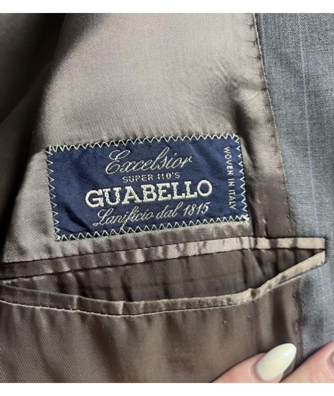 ALEXANDER MCQUEEN Серый шерстяной пиджак, фото 5