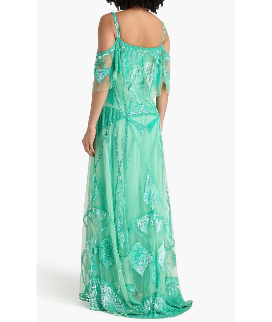 ZUHAIR MURAD Зеленые полиамидовое коктейльное платье, фото 3