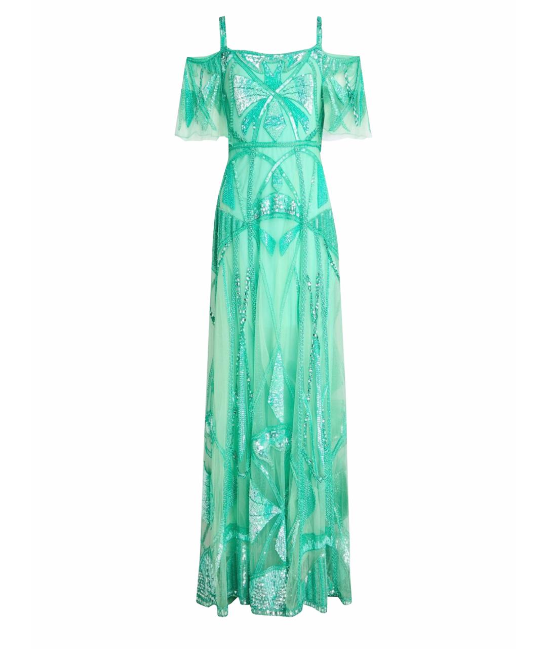 ZUHAIR MURAD Зеленые полиамидовое коктейльное платье, фото 1