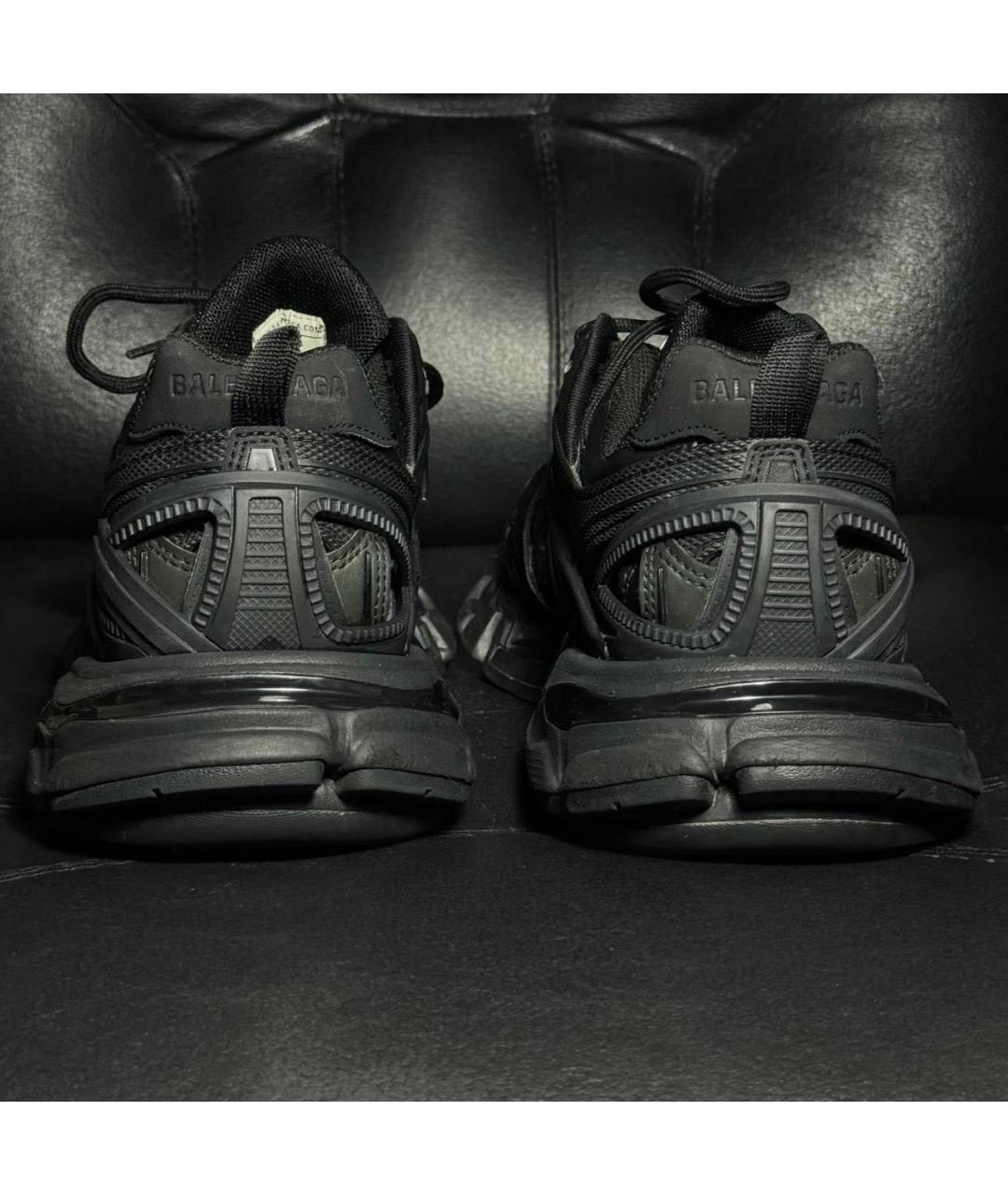 BALENCIAGA Черные текстильные кроссовки, фото 2