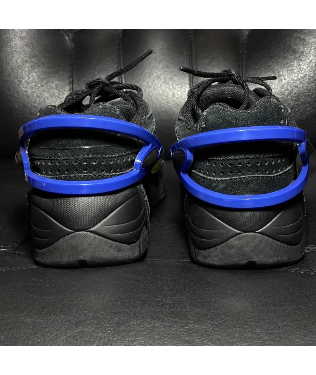 RAF SIMONS Черные текстильные кроссовки, фото 2