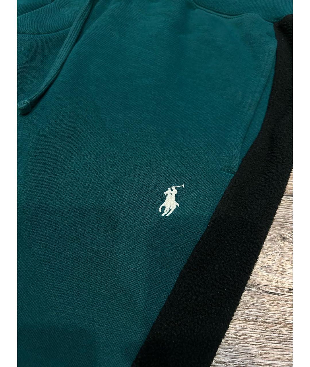 POLO RALPH LAUREN Зеленый хлопковый спортивный костюм, фото 2