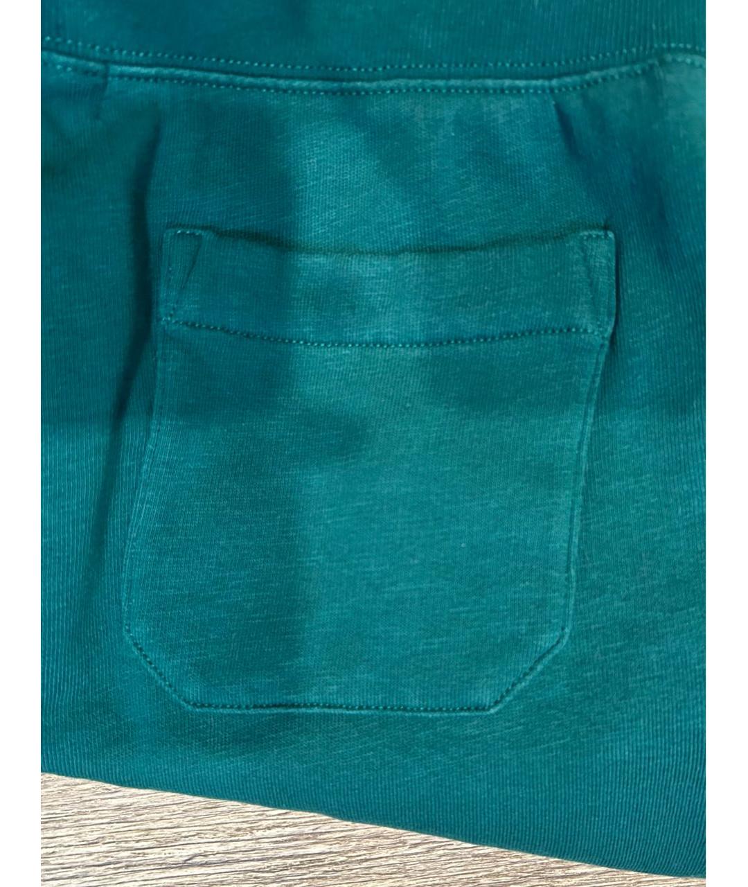 POLO RALPH LAUREN Зеленый хлопковый спортивный костюм, фото 7