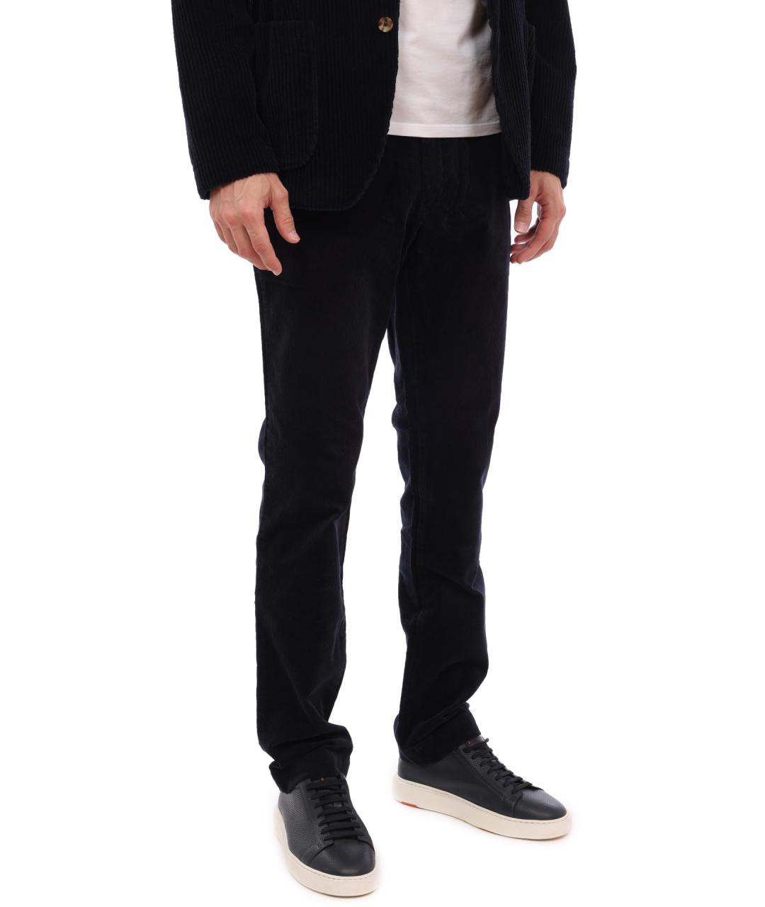 POLO RALPH LAUREN Темно-синие повседневные брюки, фото 4