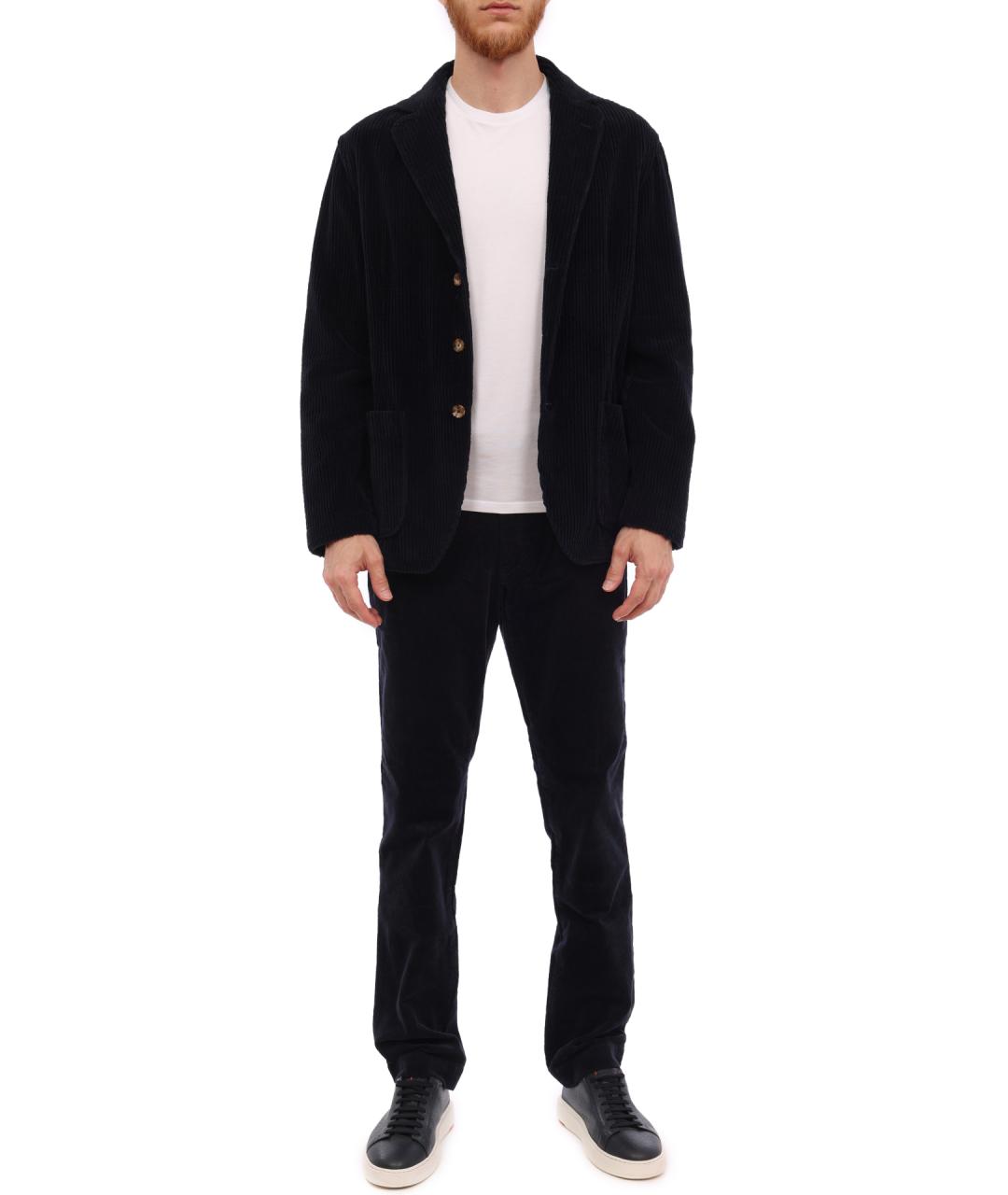 POLO RALPH LAUREN Темно-синие повседневные брюки, фото 2