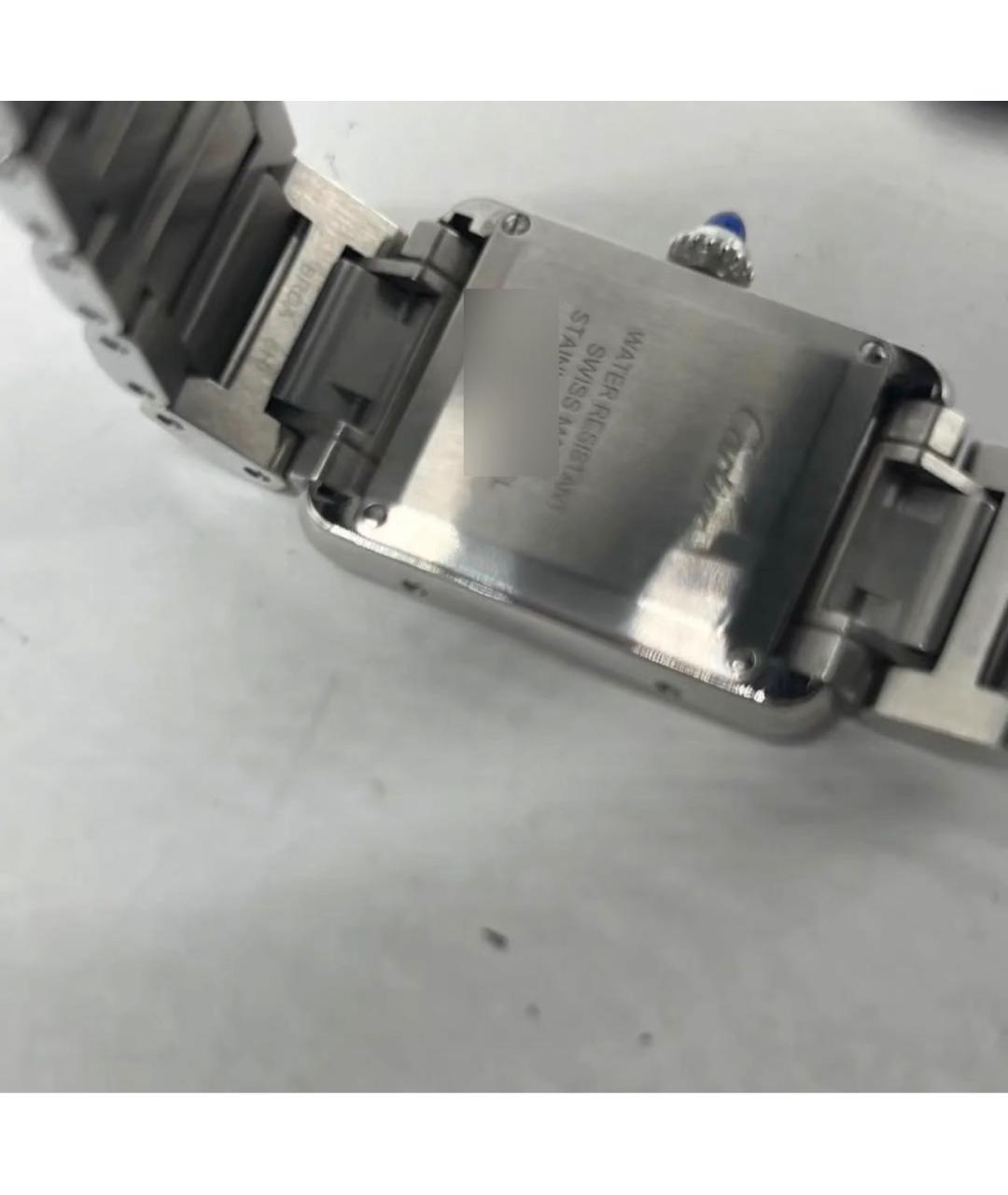 CARTIER Серебряные часы, фото 4