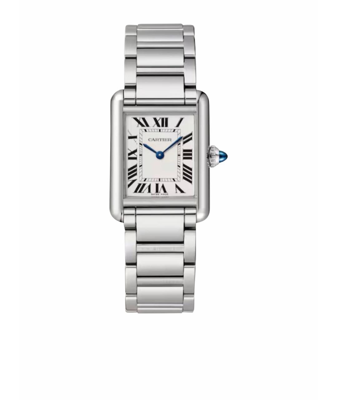 CARTIER Серебряные часы, фото 1