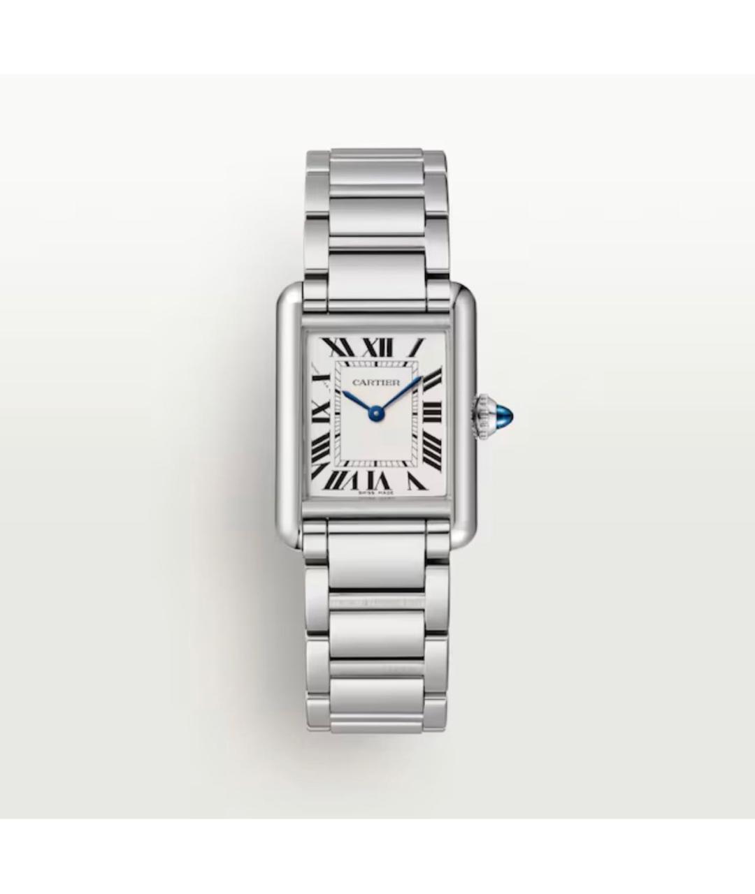 CARTIER Серебряные часы, фото 6