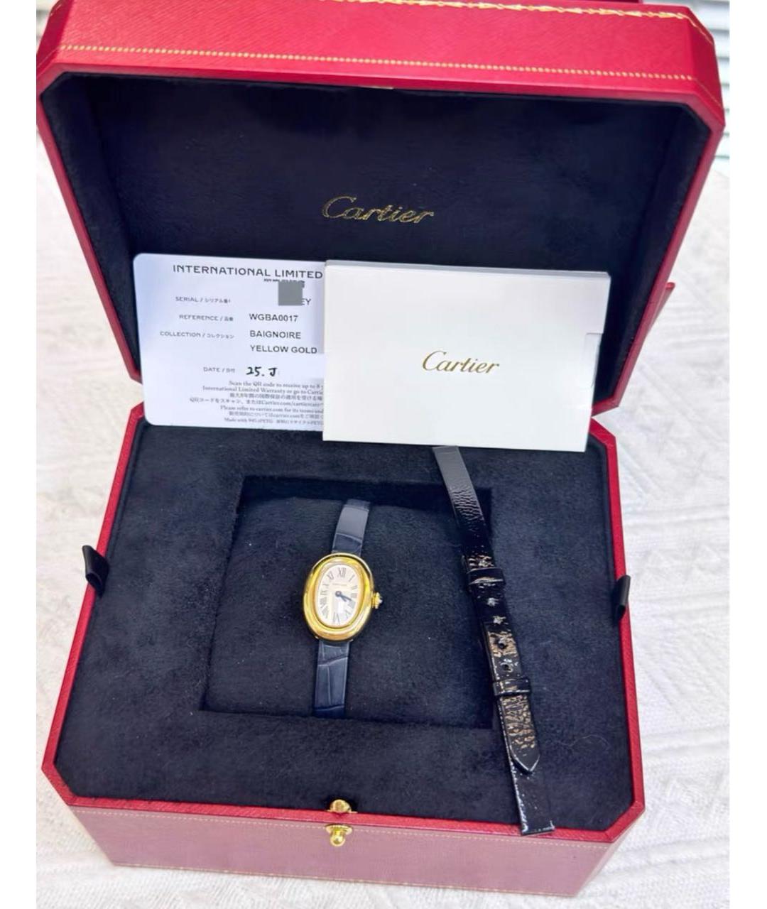 CARTIER Золотые часы из желтого золота, фото 2