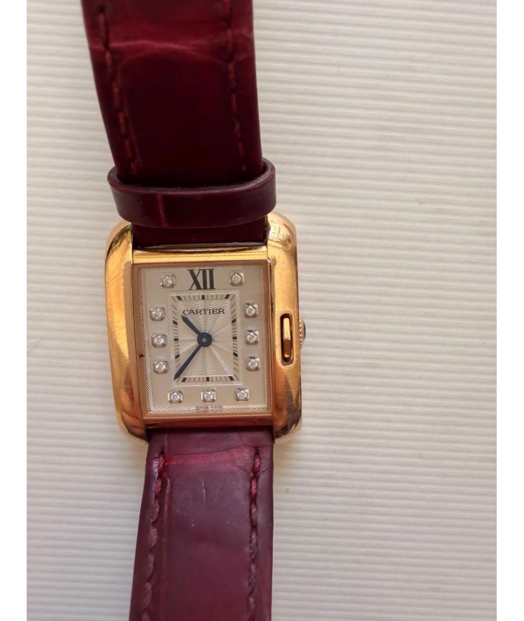 CARTIER Золотые часы из розового золота, фото 3