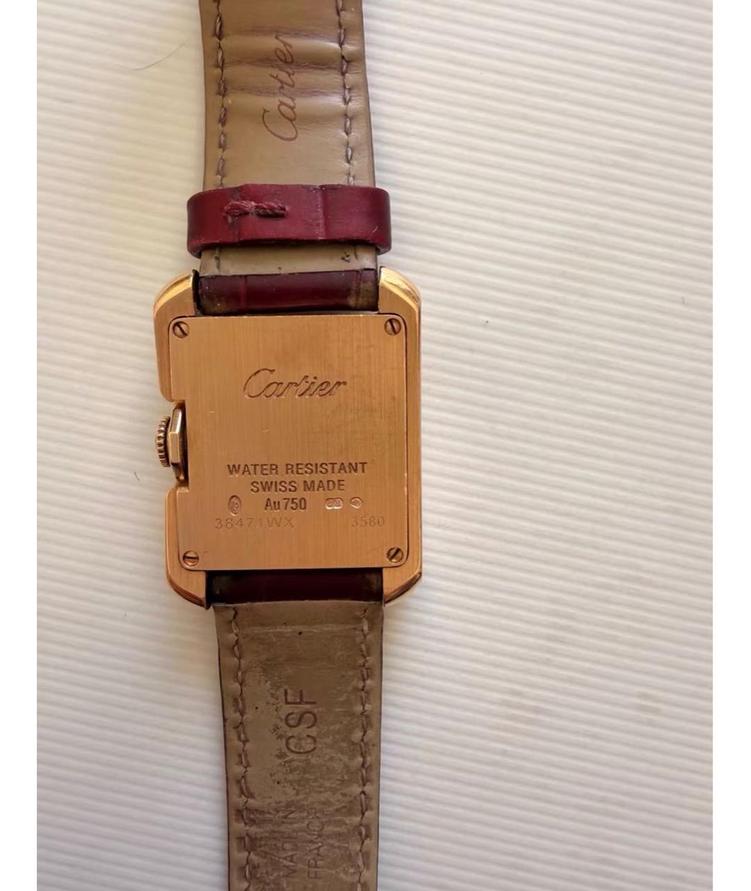 CARTIER Золотые часы из розового золота, фото 4