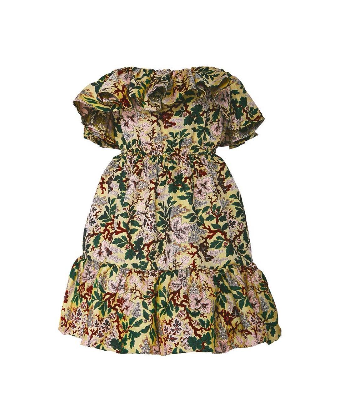 PHILOSOPHY DI LORENZO SERAFINI Мульти полиэстеровое коктейльное платье, фото 1