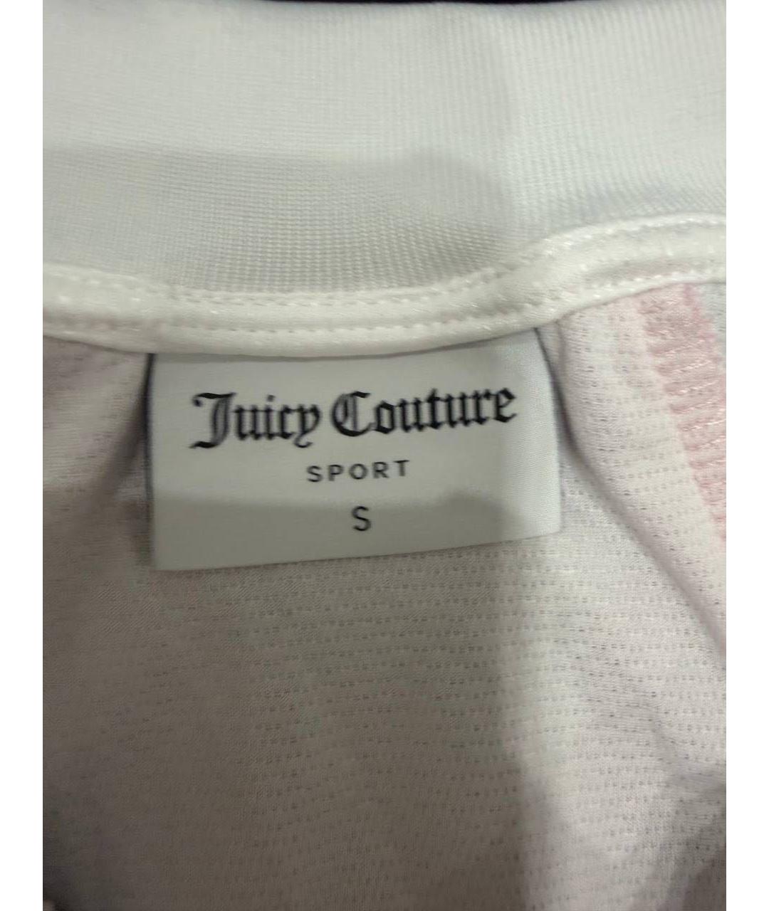 JUICY COUTURE Розовая полиэстеровая футболка, фото 7