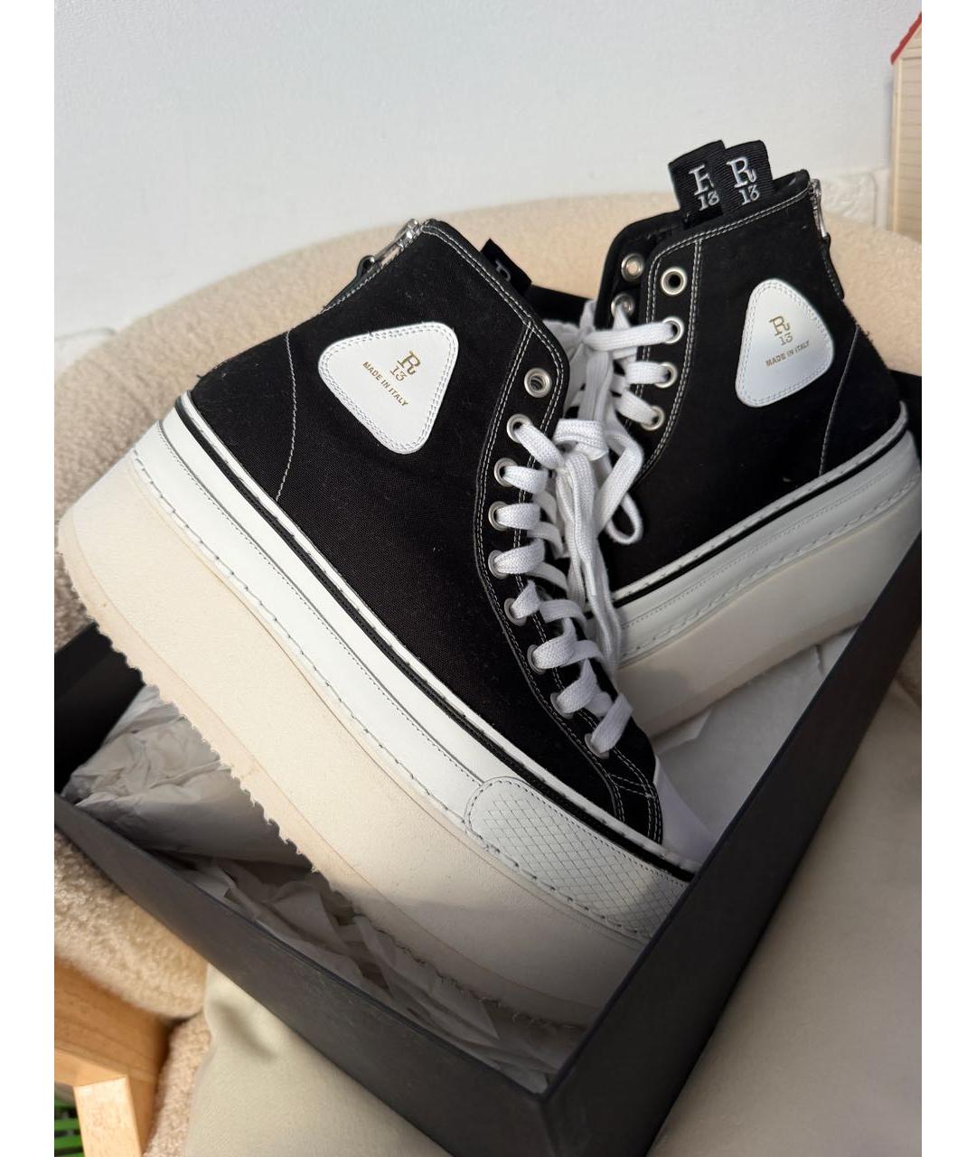 R13 Черные кеды, фото 2